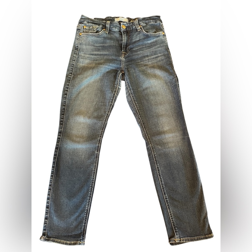 7 For All Mankind Denim Kimmie Crop Jeans Size 27